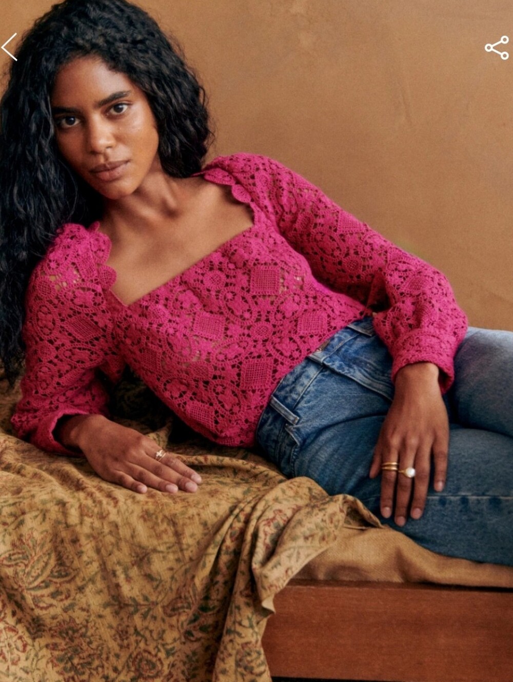 Sezane Alvere Blouse